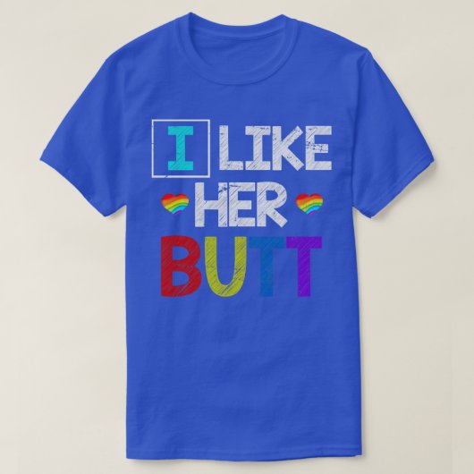 Pride Month Geschenk Lesbian Rainbow LGBT T-Shirt (Design vorne)