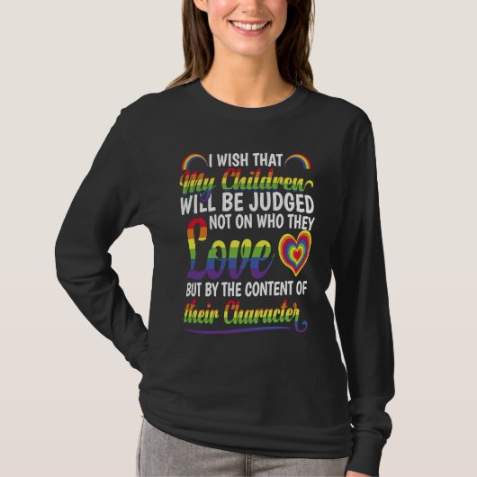 Pride Month LGBTQ Rainbow Pride Flag LGBT T-Shirt (Vorderseite)