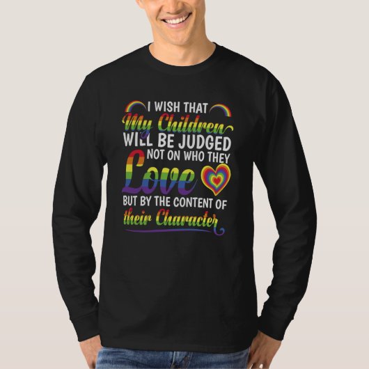 Pride Month LGBTQ Rainbow Pride Flag LGBT T-Shirt (Vorderseite)