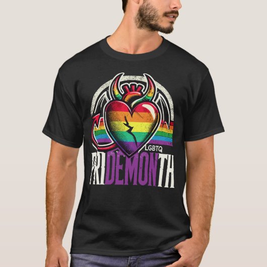Pride Month LGBTQ T-Shirt (Vorderseite)