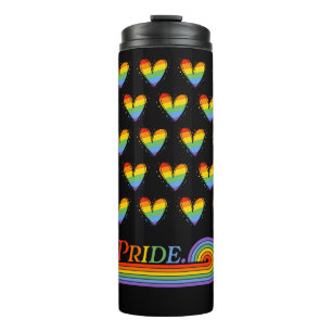 Pride Month Regenbogen LGBTQ Liebe Thermosbecher