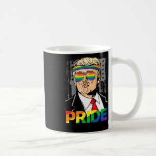Pride Month Shirt Trump Lesbian Gay Biual Trans Kaffeetasse