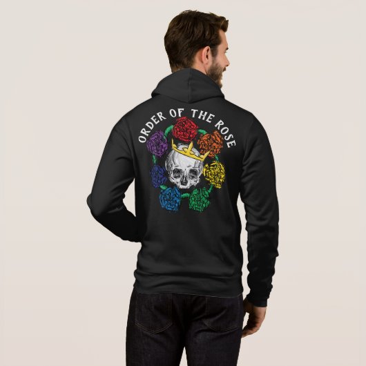 Pride MurderRose Duchy Hoodie (Schwarz voll)