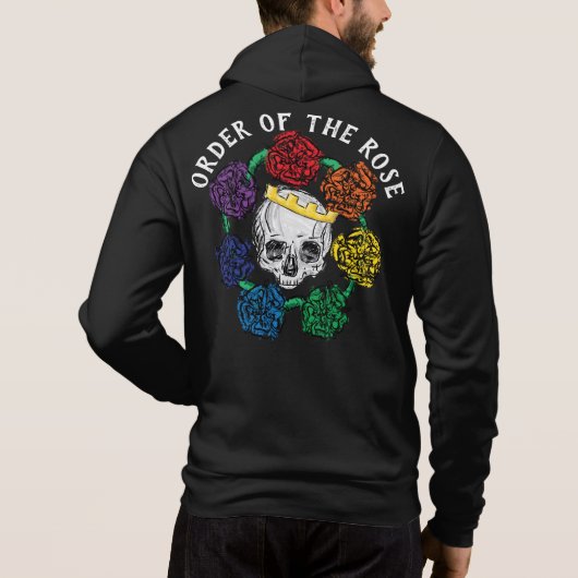 Pride MurderRose Landkreis Hoodie (Rückseite)