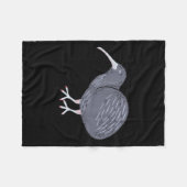Pride New Zealand Kiwi Bird Gift New Zealand Fleecedecke (Vorderseite (Horizontal))