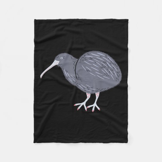 Pride New Zealand Kiwi Bird Gift New Zealand Fleecedecke (Vorderseite)