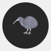 Pride New Zealand Kiwi Bird Gift New Zealand  Runder Aufkleber (Vorderseite)