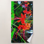 Pride of Barbados   Strandtuch (Vorderseite)