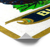 Pride of Michigan BlackBerry LabelHart, MI Poster (Ecke)