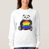 Pride Panda Sweatshirt (Vorderseite)