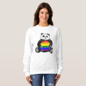 Pride Panda Sweatshirt (Vorne ganz)