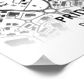 Pride Park Stadium Poster - Zuhause des Landkreise (Ecke)