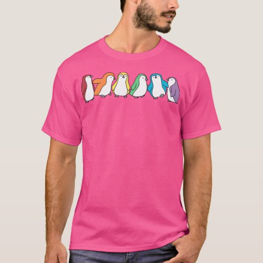 Pride Penguins T-Shirt (Vorderseite)