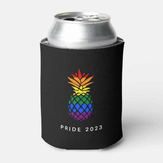 Pride Pineaple Dosenkühler (Kanne Vorderseite)