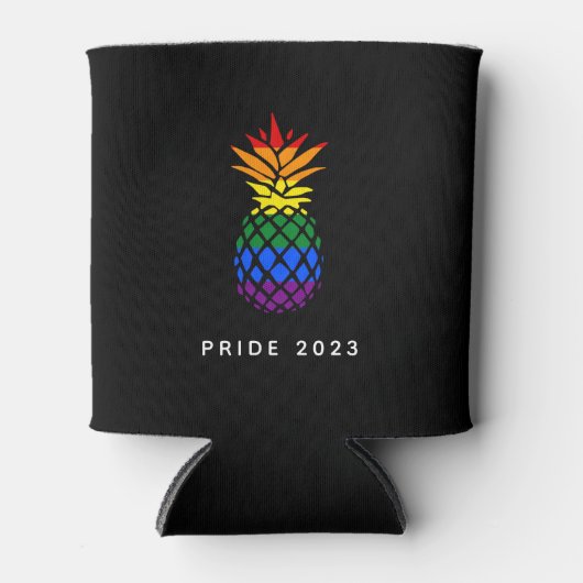 Pride Pineaple Dosenkühler (Vorderseite)