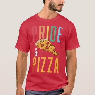 Pride & Pizza - LGBT Gay Pride Rainbow Flag LGBTQ T-Shirt