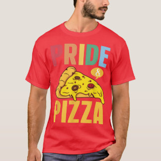 Pride & Pizza Lgbt Gay Pride Regenbogenflagge Lgbt T-Shirt