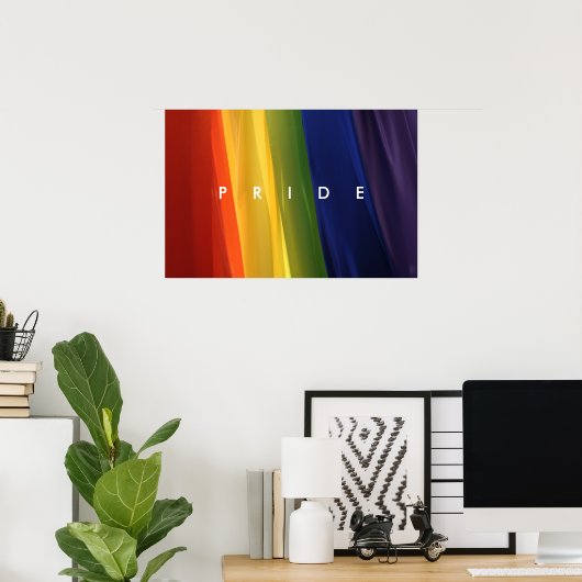PRIDE-Plakat Poster (Heimbüro)