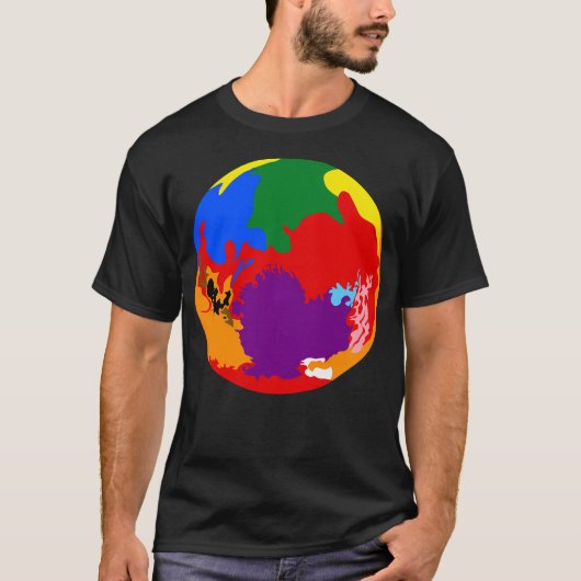 Pride Planets - Pluto - Progress Prix T-Shirt (Vorderseite)