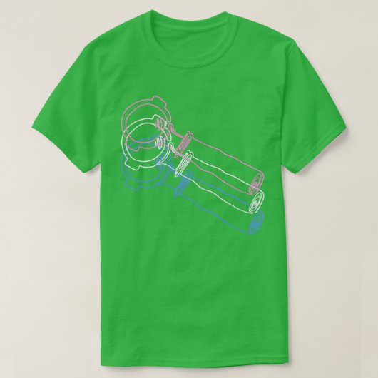 Pride Portafilters trans flag T-Shirt (Design vorne)