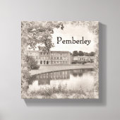 Pride & Prejudice #2 Originale Art Wall Leinwand (Vorderseite)