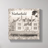 Pride & Prejudice #4 Original Art Wall Leinwand (Vorderseite)