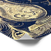 Pride & Prejudice Antique Cover Poster (Ecke)