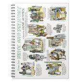 Pride & Prejudice-Notebook Notizblock (Vorderseite)