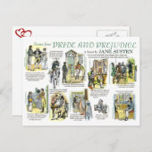 Pride & Prejudice Postkarte (Vorne/Hinten)
