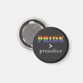 Pride & Prejudice Pride shirt Magnet (Vorderseite/Rückseite)