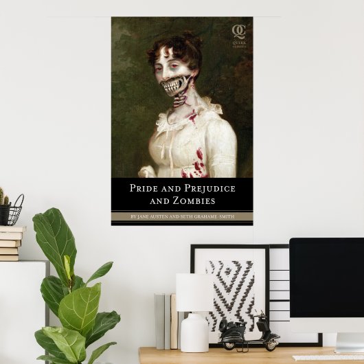 Pride Prejudice & Zombies Cover Poster (Heimbüro)