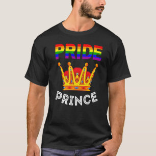 Pride Prince Funny Lgbtqia Gay Homosexuelle Männer T-Shirt
