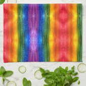 Pride Prism Art Geschirrtuch (Gefaltet)