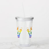 Pride Queen Acryltrinkbecher (Links)