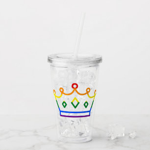 Pride Queen Acryltrinkbecher