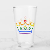 Pride Queen Glas (Rückseite)
