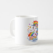 Pride, Queer, Unicorn Kaffeetasse (Vorderseite Links)