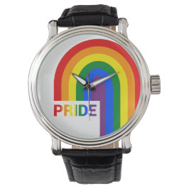 Pride Rainbow Armbanduhr
