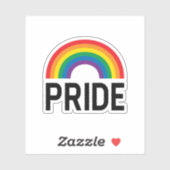 Pride Rainbow Aufkleber (Blatt)