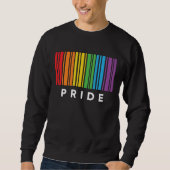 Pride Rainbow Barcode LGBTQIA+ T - Shirt (Vorderseite)