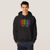 Pride Rainbow Barcode LGBTQIA+ T - Shirt (Vorne ganz)