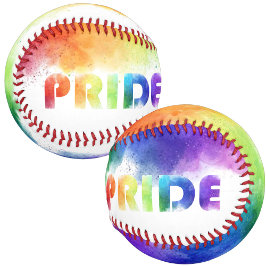 Pride Rainbow Baseball
