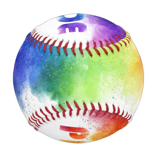 Pride Rainbow Baseball (Rückseite)