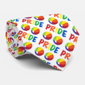 PRIDE Rainbow Beach Ball Balls Beachball Krawatte (Gerollt)