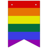 Pride Rainbow Bunting Wimpelkette (Zweite Fahne)
