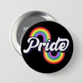 Pride Rainbow Button (Vorne & Hinten)