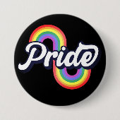 Pride Rainbow Button (Vorderseite)