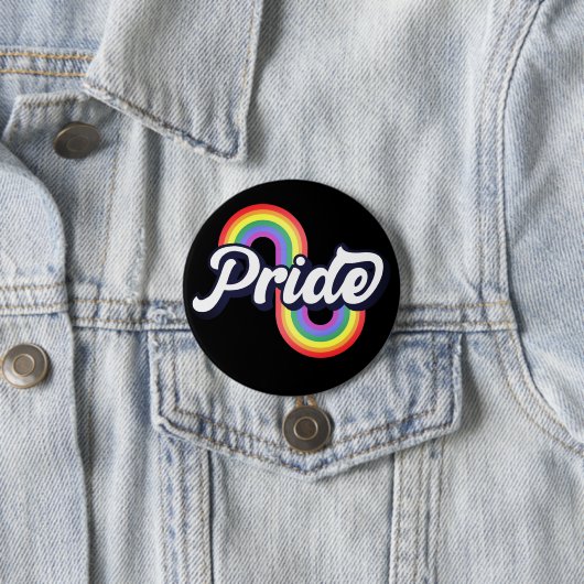 Pride Rainbow Button (Beispiel)