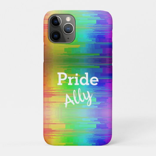 Pride Rainbow Case-Mate iPhone Hülle (Rückseite)