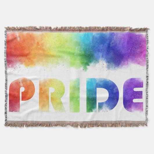 Pride Rainbow Decke (Vorderseite)